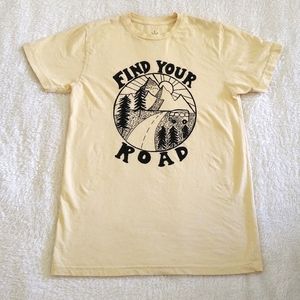 LIFE Clothing Co. "Find🔎 Your Road" Tee  - NWOT